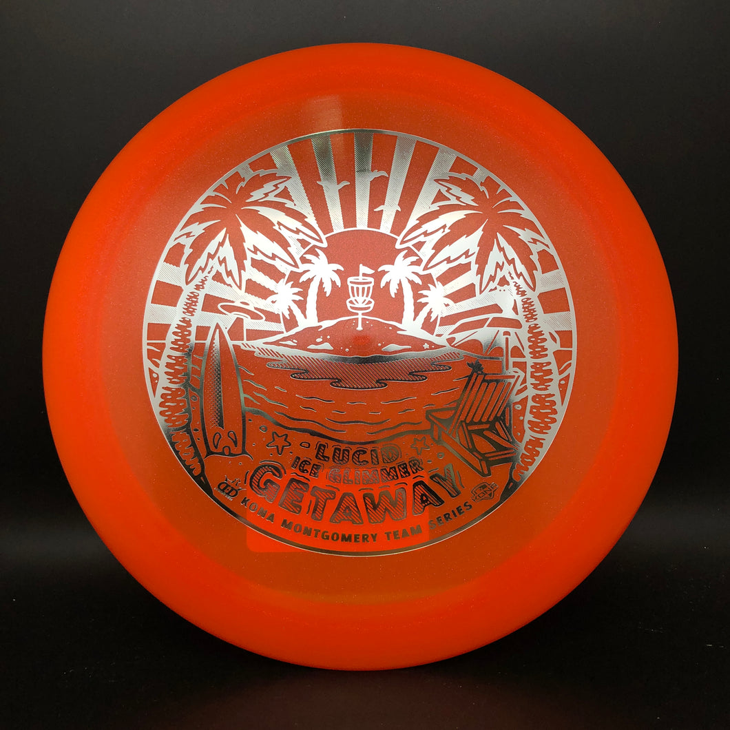 Dynamic Discs Lucid Ice Glimmer Getaway - Kona Montgomery