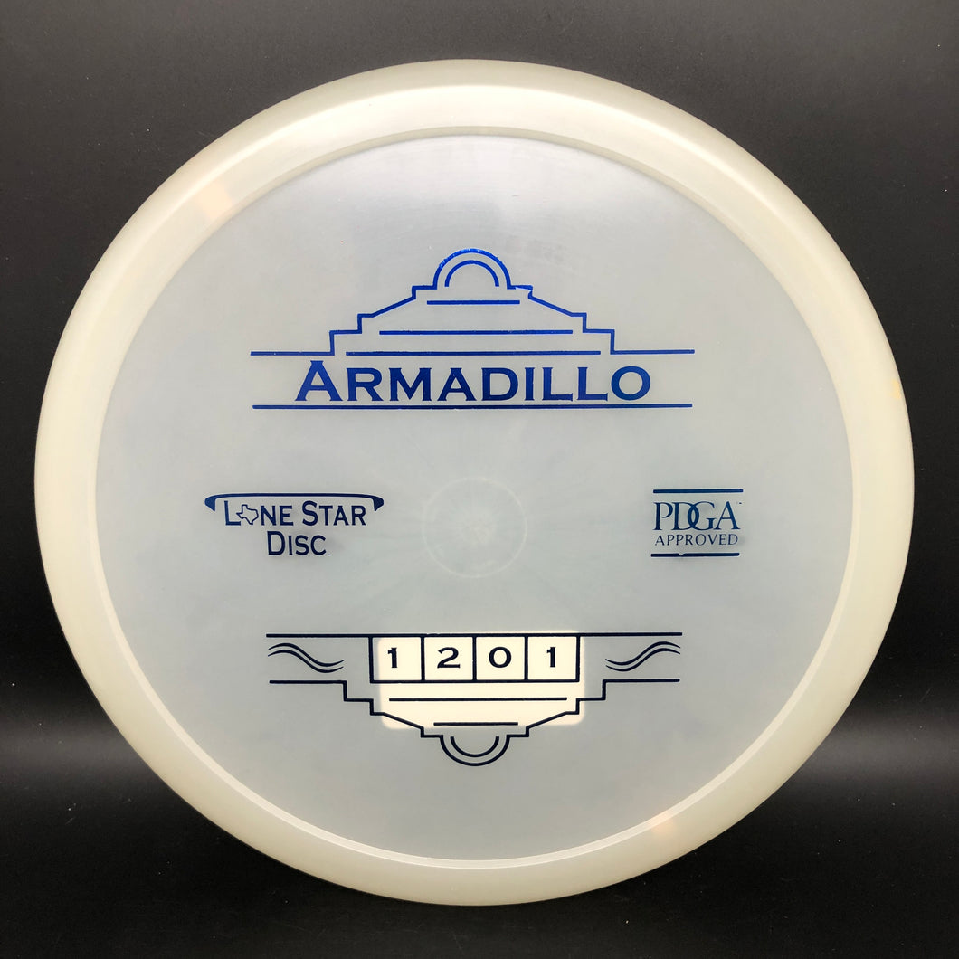 Lone Star Alpha Glow Armadillo - Amarillo stamp