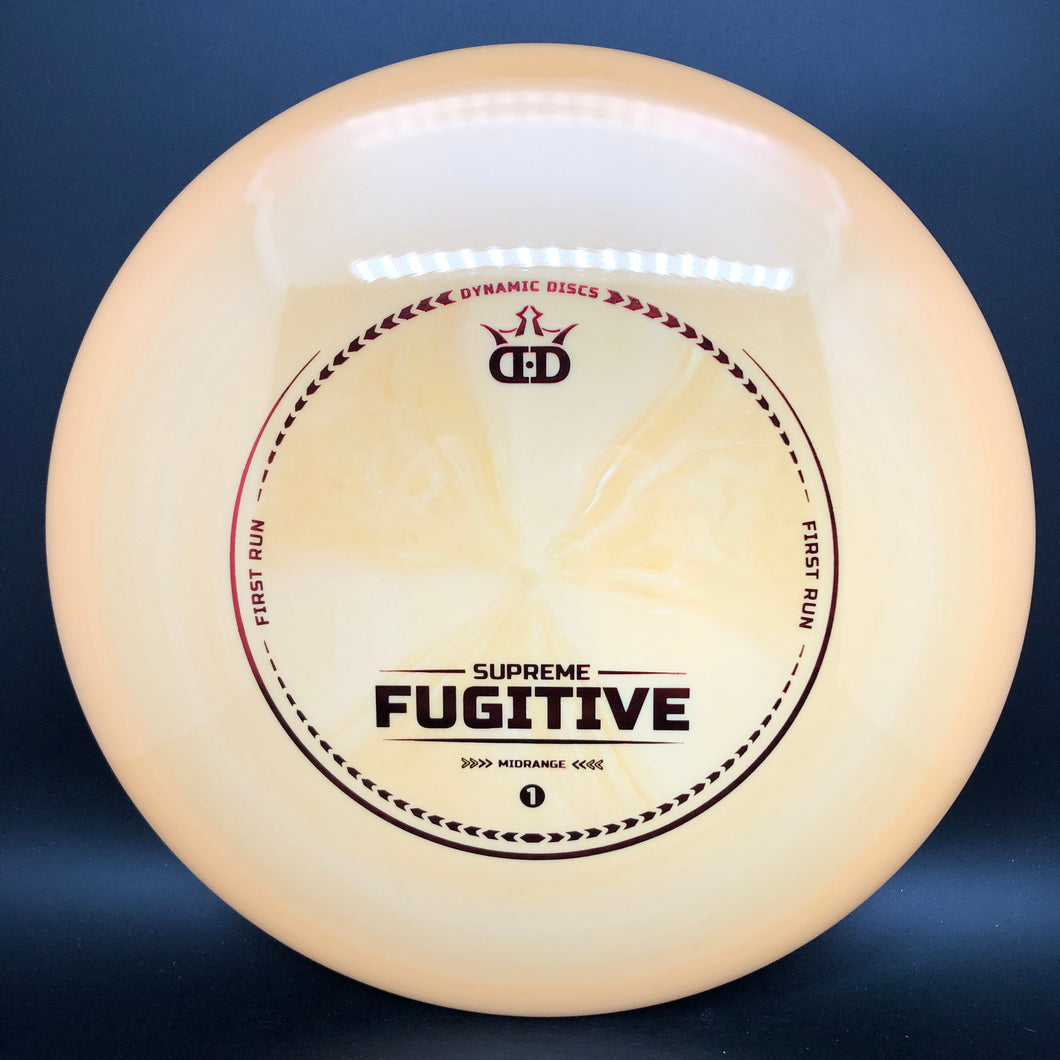 Dynamic Discs Supreme Fugitive - First Run