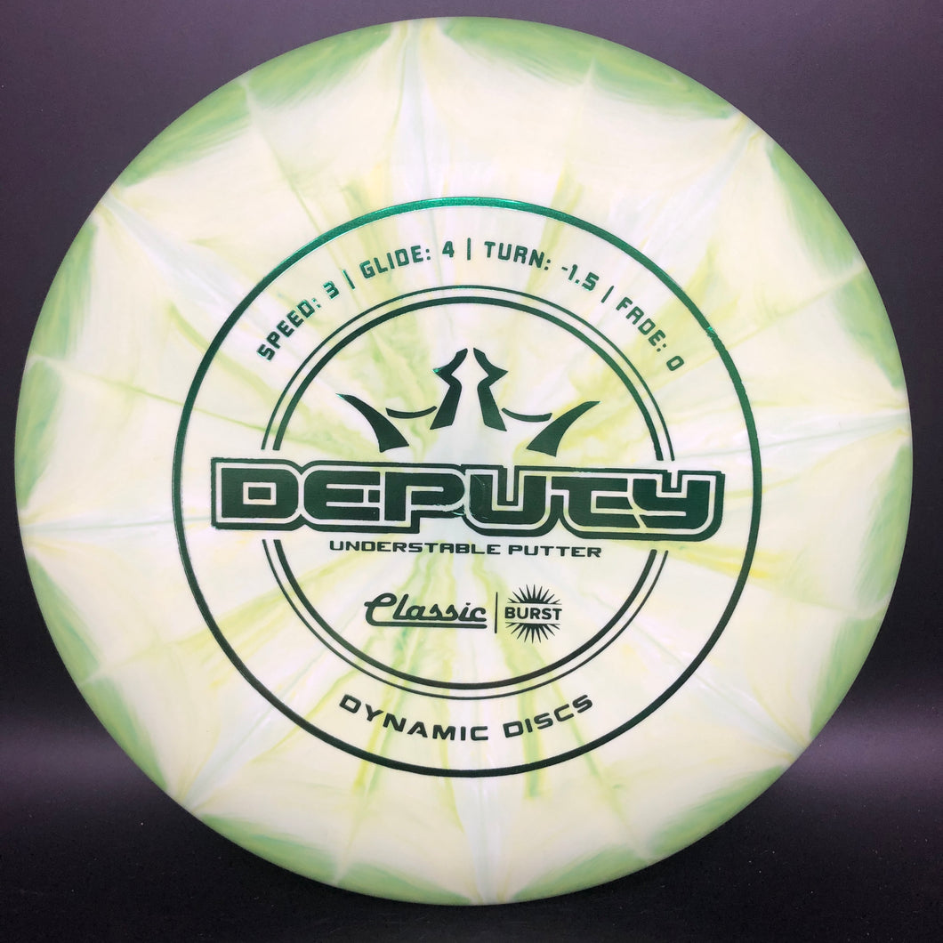 Dynamic Discs Classic Burst Deputy - stock