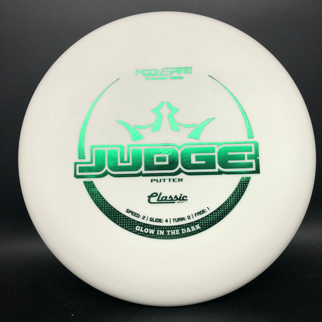 Dynamic Discs Classic Soft Moonshine Judge - stock