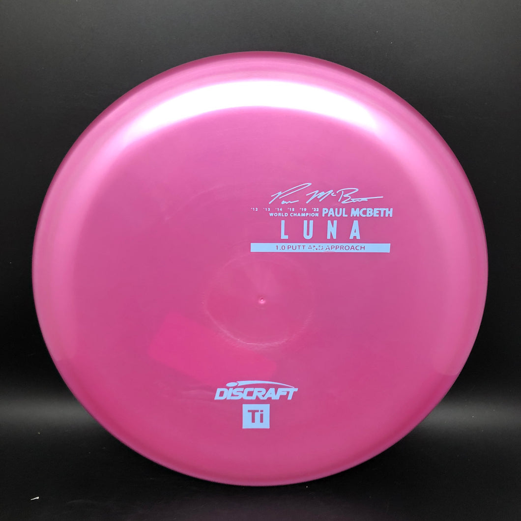 Discraft Titanium Luna mini stamp