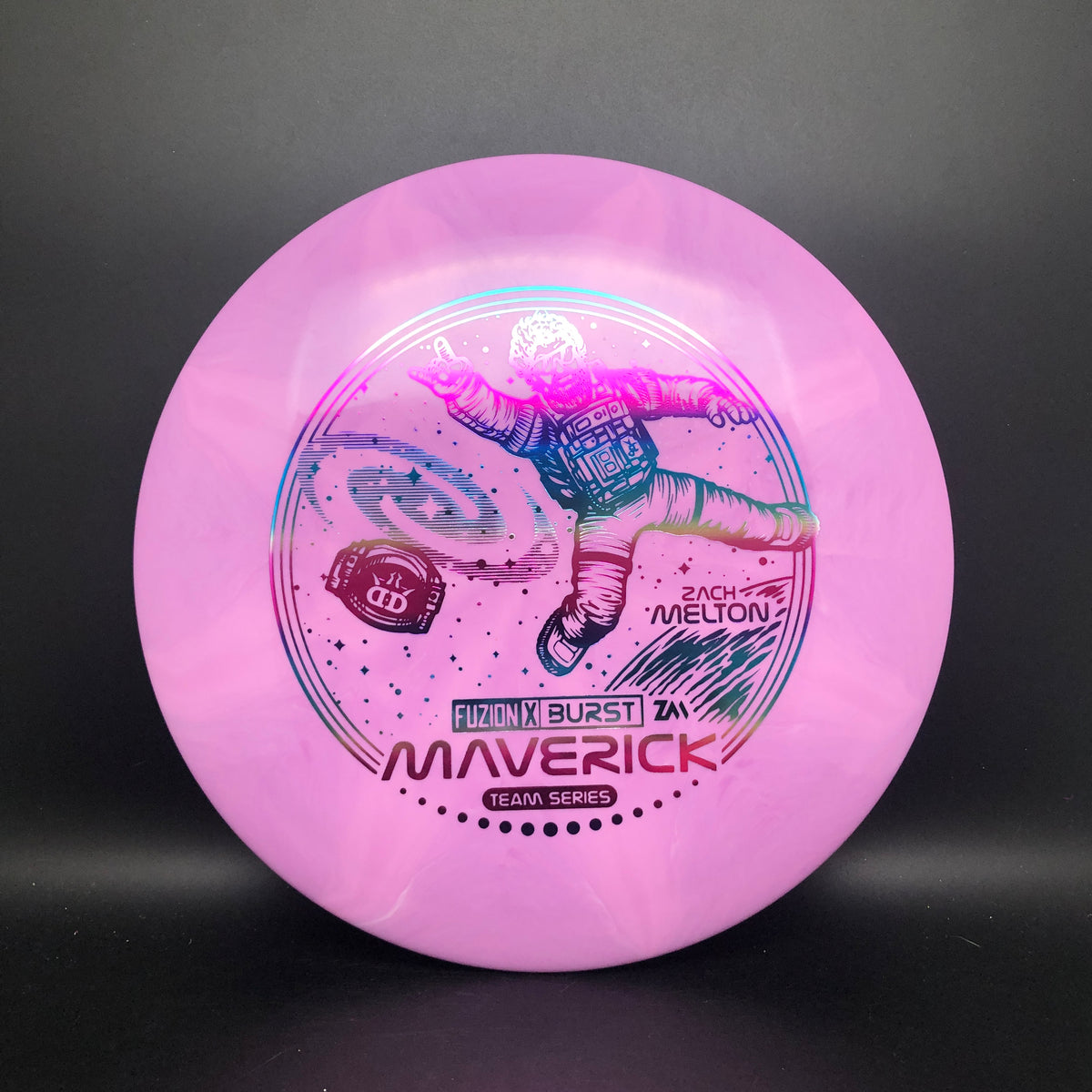 Dynamic Discs Fuzion-X Burst Maverick - Melton 2024 – Maverick Disc Golf