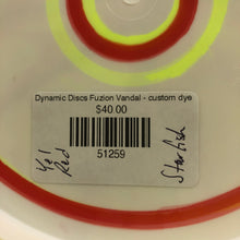 Load image into Gallery viewer, Dynamic Discs Fuzion Vandal - custom dye
