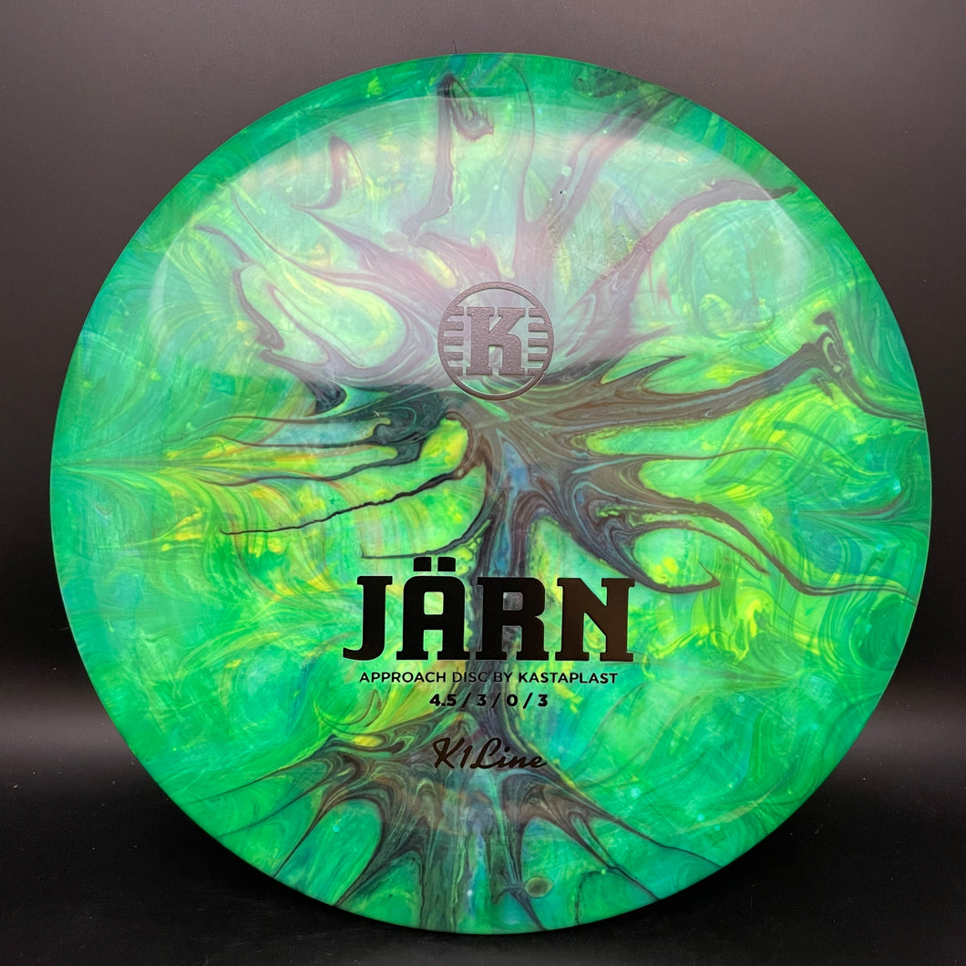 Kastaplast K1 Jarn Järn green custom dye