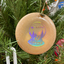 Load image into Gallery viewer, #54 Disc Golf Mini Marker Christmas ornament
