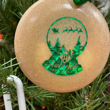 Load image into Gallery viewer, #53 Disc Golf Mini Marker Christmas ornament
