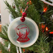 Load image into Gallery viewer, #52 Disc Golf Mini Marker Christmas ornament
