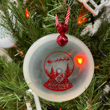 Load image into Gallery viewer, #52 Disc Golf Mini Marker Christmas ornament
