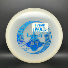 Load image into Gallery viewer, Lone Star Alpha Glow Lone Wolf - Airwolf stamp
