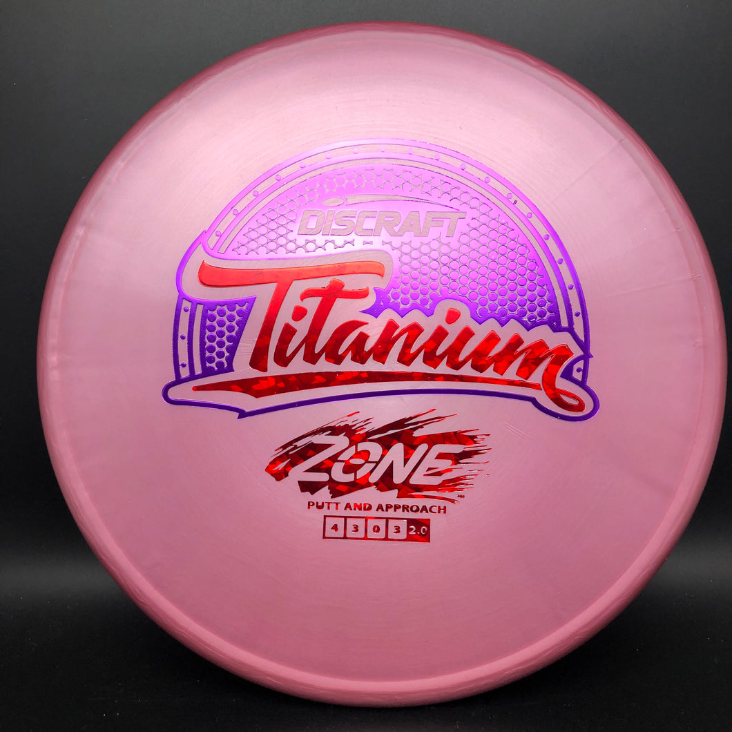 Discraft Titanium Zone - old stamp stock